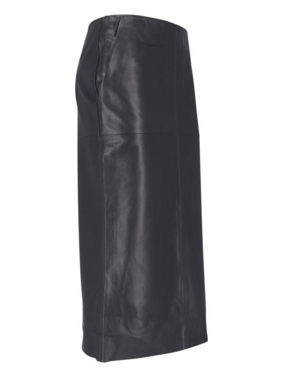 26FW 알마다 라벨 스커트 5319BL Black - ALMADA LABEL
