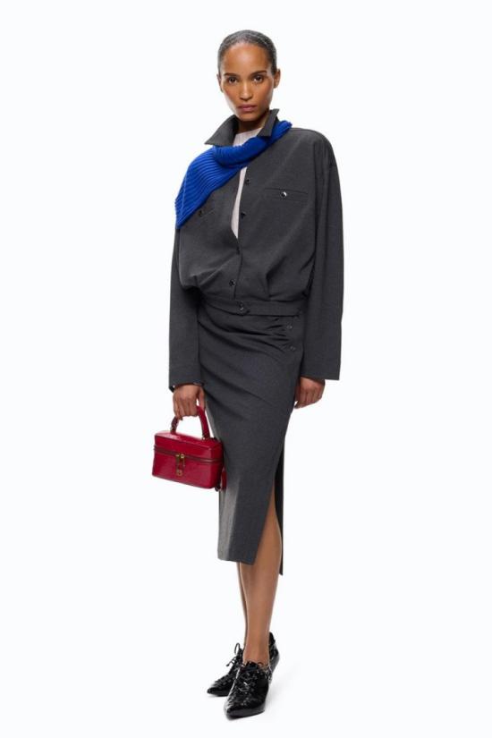 26FW 핑코 스커트 8053177544428 Grey - PINKO
