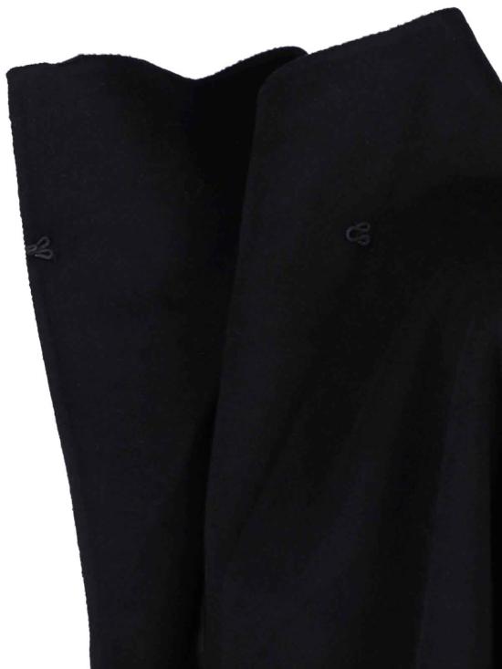 26FW 알마다 라벨 코트 6501BL Black - ALMADA LABEL