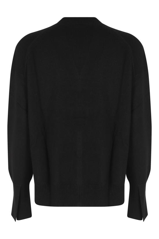 26FW 세미쿠튀르 니트웨어 Y6WD06 099 Black - SEMI-COUTURE