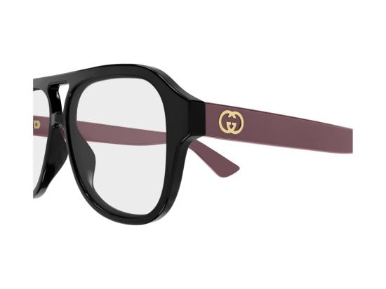26FW 구찌 선글라스 글로시 블랙 GG2192O 오버사이즈 에비에이터 - GUCCI