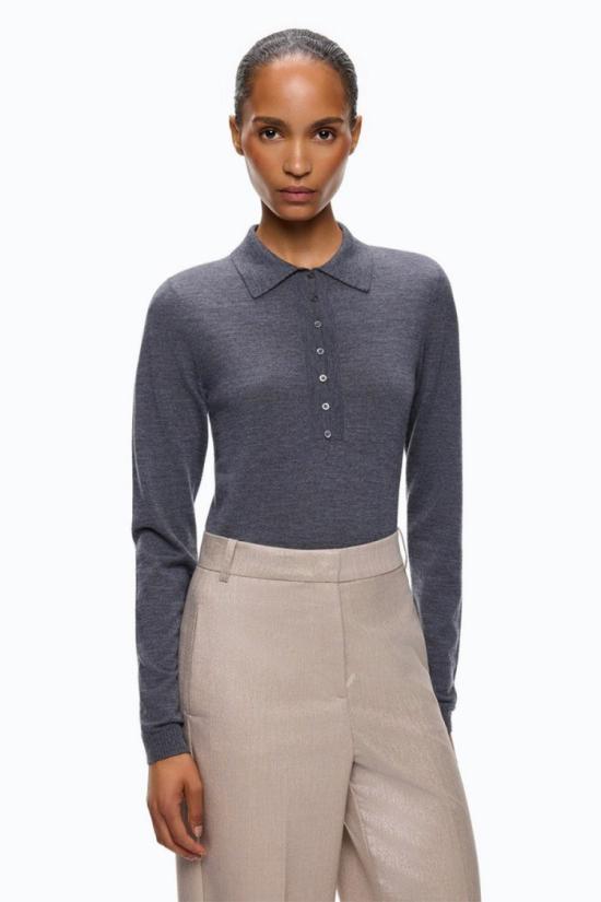 26FW 핑코 탑 8053177543490 Grey - PINKO