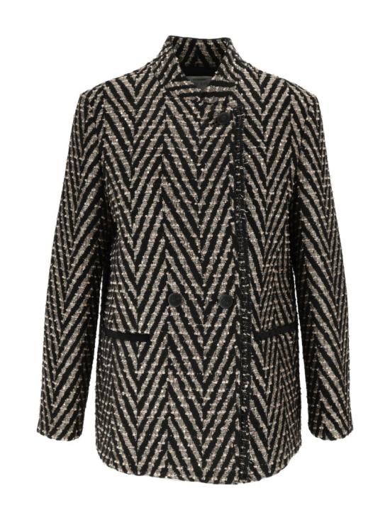 26FW 포르테포르테 자켓 15015 my coat Black