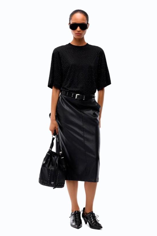 26FW 핑코 탑 8053177536881 Black - PINKO