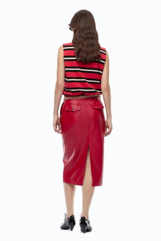 26FW 핑코 스커트 8053177581485 Red - PINKO