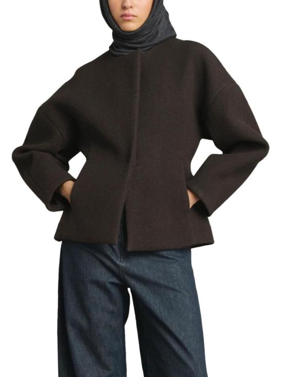 26FW 쉐르 자켓 VES0162FRANCEVER5025W Brown - SOEUR