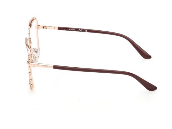 26SS 게스 안경 Gu50364 사각형 금속 안경 - GUESS