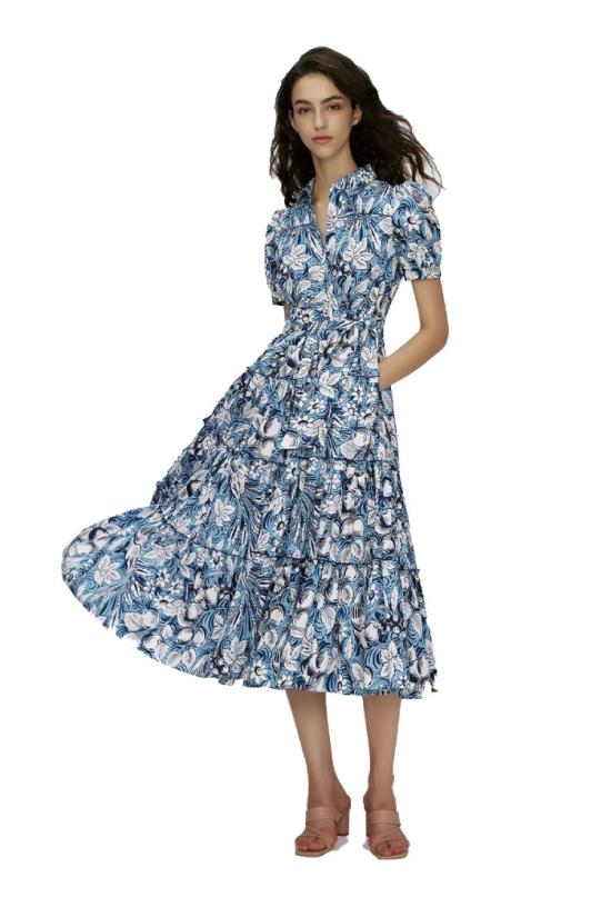  다이앤 본 퍼스텐버그 원피스 195141640984 Blue - DIANE VON FURSTENBERG