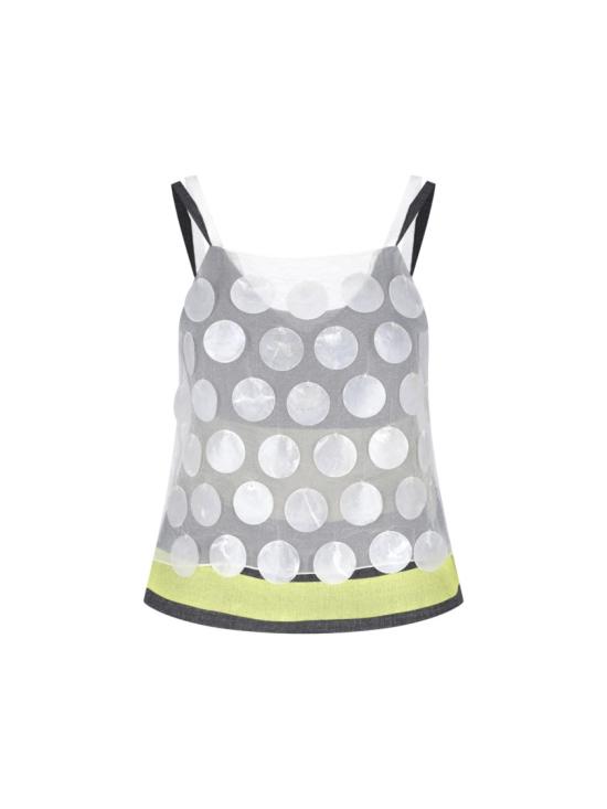 26FW 마르니 탑 TTMA0481QS USR03500W03 Grey
