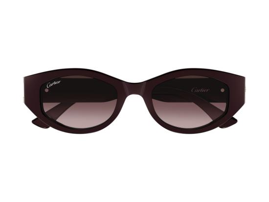 26FW 까르띠에 선글라스 골드 Ct0667s 오버사이즈 라운드 - CARTIER