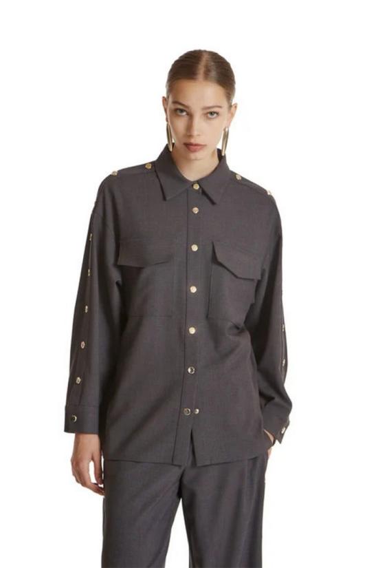 26FW 시모나 코르셀리니 탑 8052380137793 Grey - SIMONA CORSELLINI
