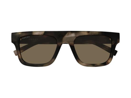 26FW 구찌 선글라스 호피무늬 GG2235S 오버사이즈 스퀘어 - GUCCI
