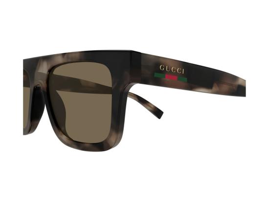 26FW 구찌 선글라스 호피무늬 GG2235S 오버사이즈 스퀘어 - GUCCI