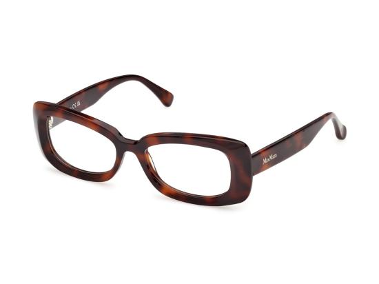 26SS 막스마라 안경 광택 있는 호피무늬 MM5233 오버사이즈 - MAX MARA
