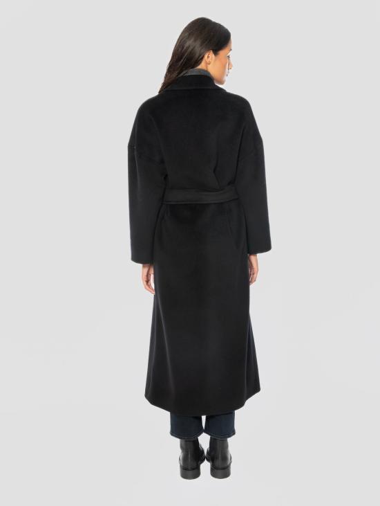 26FW 브레라스 밀라노 코트 Lana con Rever와 Lancia Nero의 카포토 룽고 - BRERAS MILANO