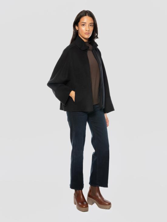 26FW 팔토 코트 Piedi Lorella Nero의 Gicca Corta con Collo - PALTO`