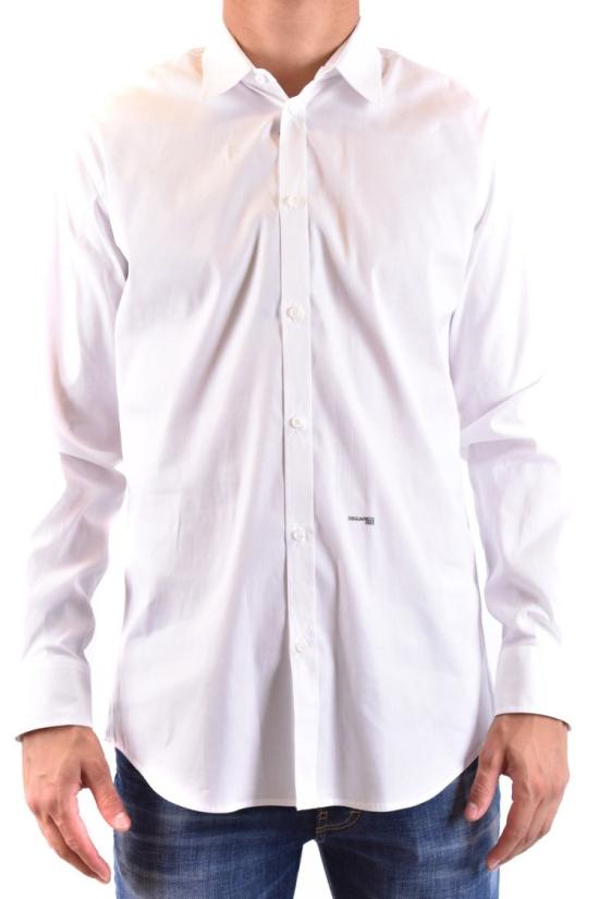  디스퀘어드2 긴팔 셔츠 2116768736049 White - DSQUARED2