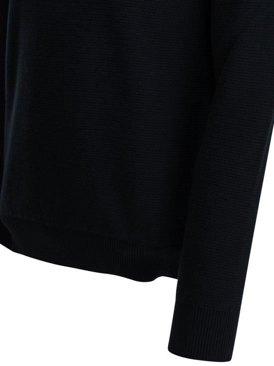 26FW 에르메네질도제냐 니트웨어 캐시미어 폴로 스웨터  블루 - ERMENEGILDO ZEGNA