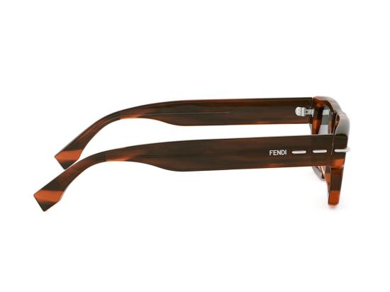 26SS 펜디 선글라스 호피무늬 Fe40215i 볼드 스퀘어 - FENDI