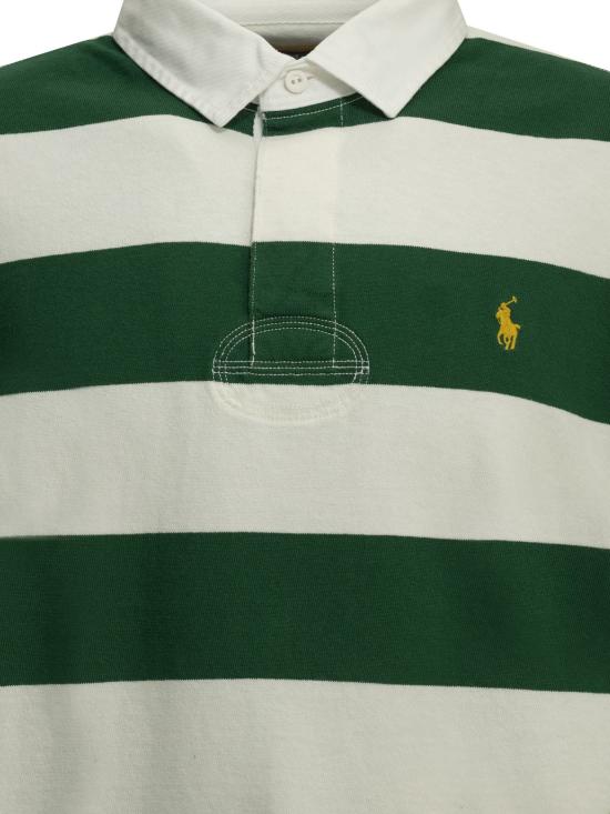 26FW 폴로 랄프로렌 폴로 티셔츠 럭비 폴로 셔츠 그린 - POLO RALPH LAUREN