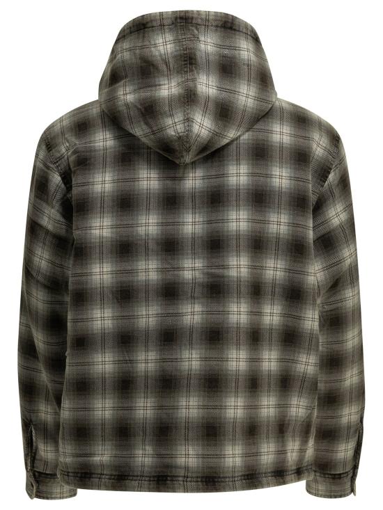 26FW 스투시 후드 티셔츠 회색 스웨트셔츠 - STUSSY