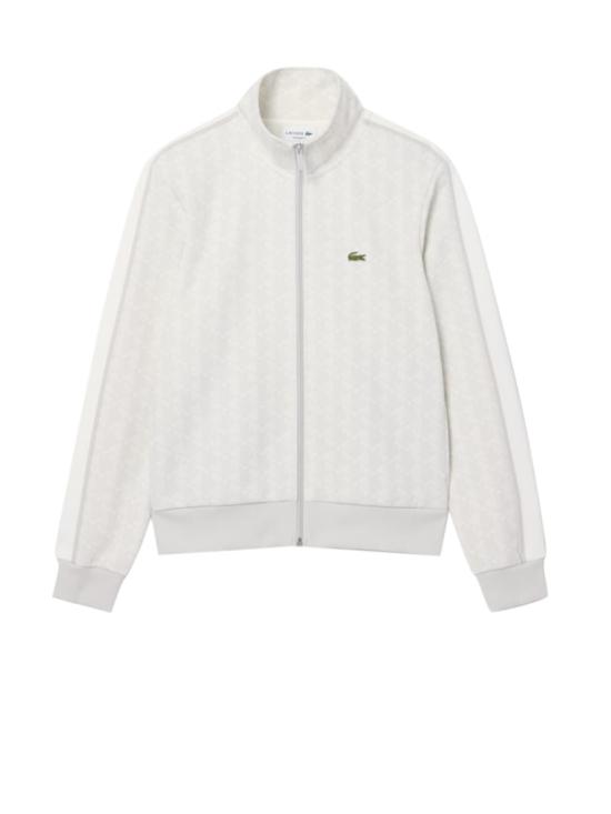 26FW 라코스테 모노그램 집업 스웨트셔츠 SH13684IW White