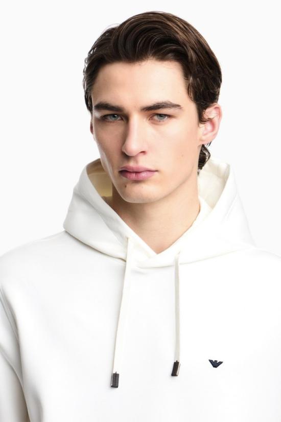 26FW 엠포리오 아르마니 탑 805664342460610890000007 White - EMPORIO ARMANI