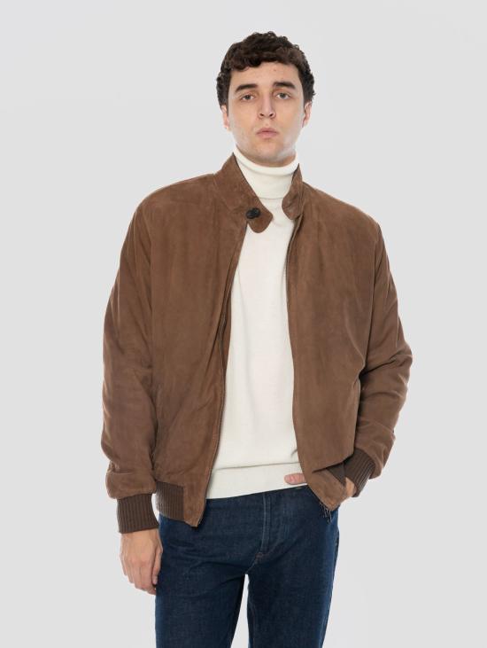 26FW 볼파글리 자켓 Scamociato con Imbottitura Buccio Tortora의 폭격기