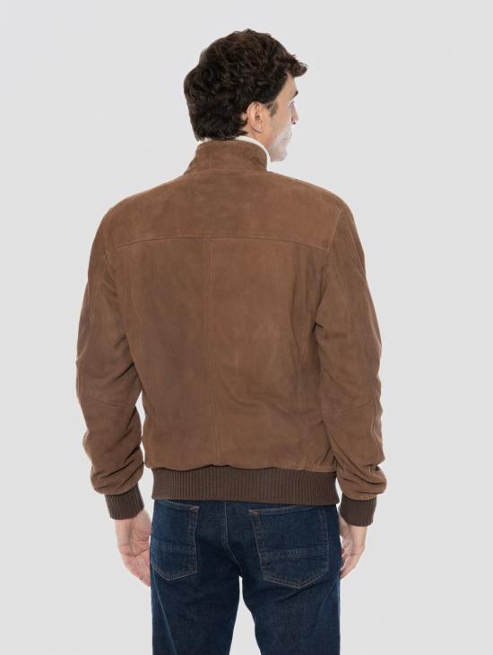 26FW 볼파글리 자켓 Scamociato con Imbottitura Buccio Tortora의 폭격기 - VOLFAGLI