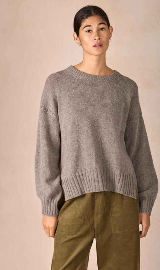  Ireland's Eye Knitwear 스웨터 아일랜드 아이 니트웨어 이슬라 오버사이즈 크루  록키 그라운드