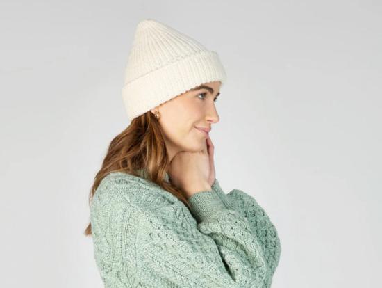  Ireland's Eye Knitwear 모자 아일랜드 아이 니트웨어 지니아 청키 니트 - OTHER BRANDS