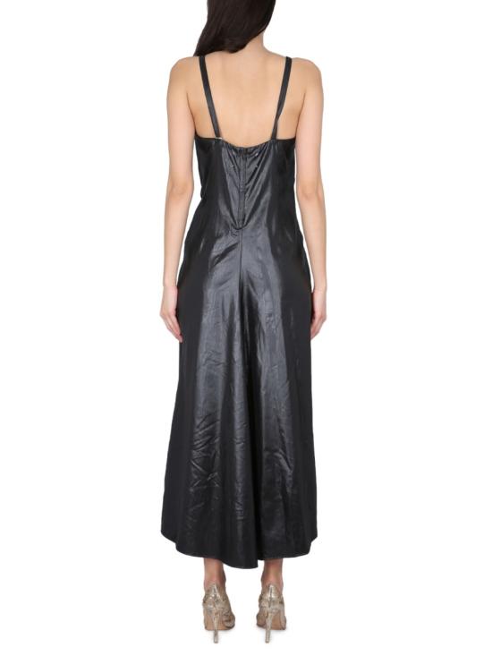  마르지엘라 원피스 메종  모이어 폴리에스터 드레스 블랙 - MAISON MARGIELA