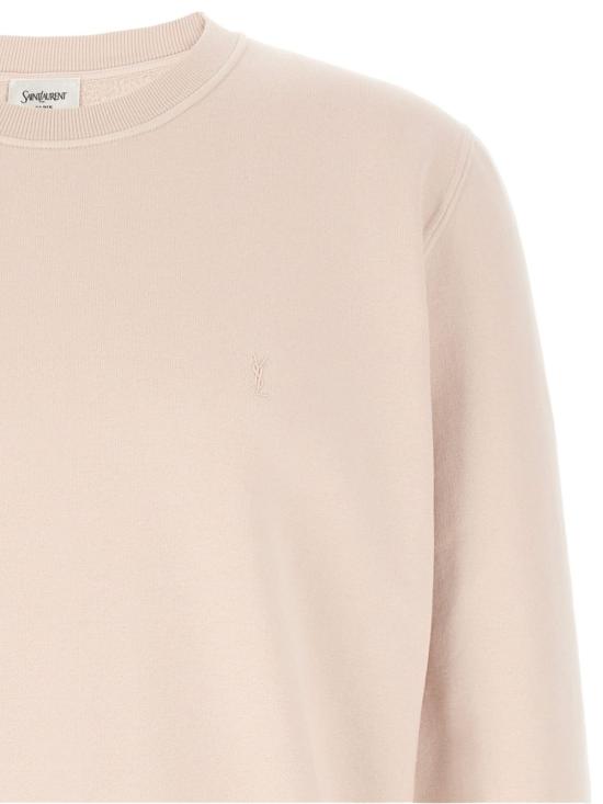  생로랑 카산드라 캐시미어 스웨터 818629Y36SV1207 P25 BEIGE - SAINT LAURENT