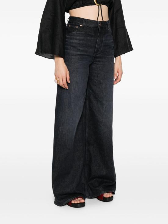  끌로에 데님 팬츠 CH25ADP02156075 AI25 BLACK - CHLOE