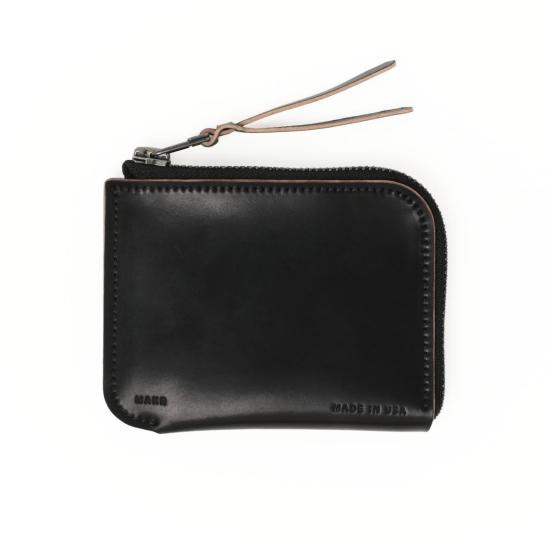 메이커 남성지갑 Makr Cordovan Zip Luxe V2 B 퀄리티 월렛 블랙