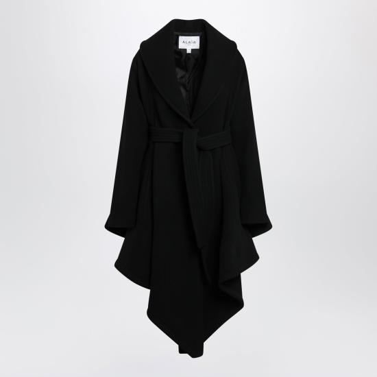 26FW 알라이아 코트 AA9M1241W141DWO Black