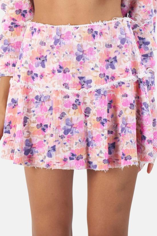  러브쉐이크팬시 스커트 LK332 788 AS SHOWN - LOVESHACKFANCY