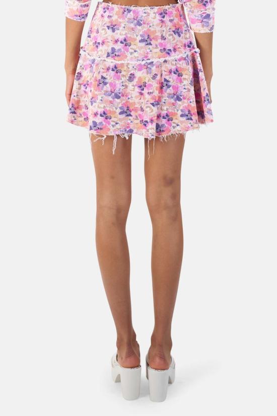  러브쉐이크팬시 스커트 LK332 788 AS SHOWN - LOVESHACKFANCY