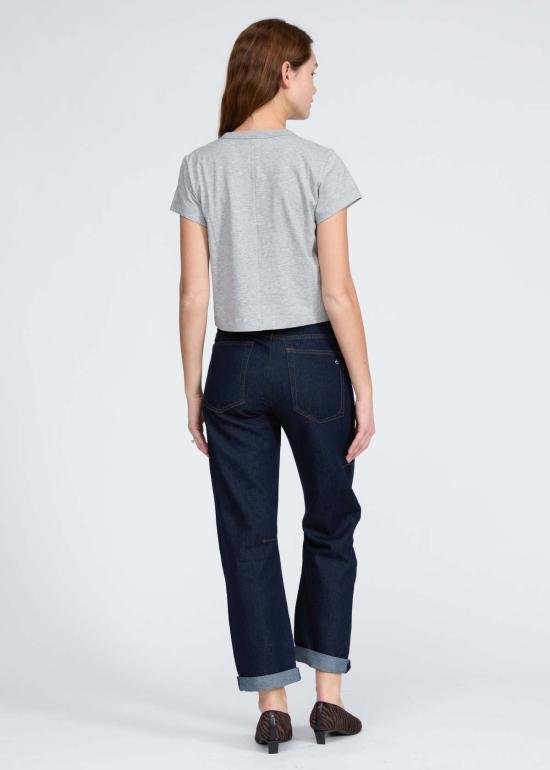  랙앤본 데님 팬츠 Rag & Bone Featherweight Stevie Jeans 다크 린스 - RAG & BONE
