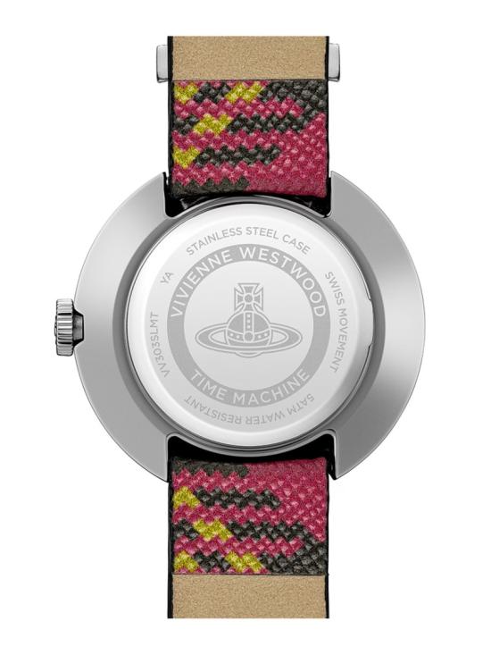 26SS 비비안웨스트우드 레벨 30mm 실버 멀티컬러 손목시계 VV303SLMT - VIVIENNE WESTWOOD