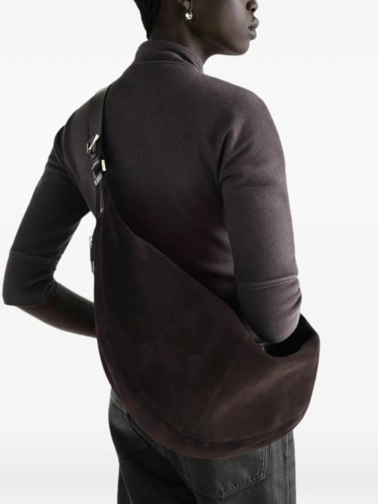 26FW 르메르 스웨이드 레더 퀴버 클립 백 BG0228 LL0125BR007 Brown - LEMAIRE