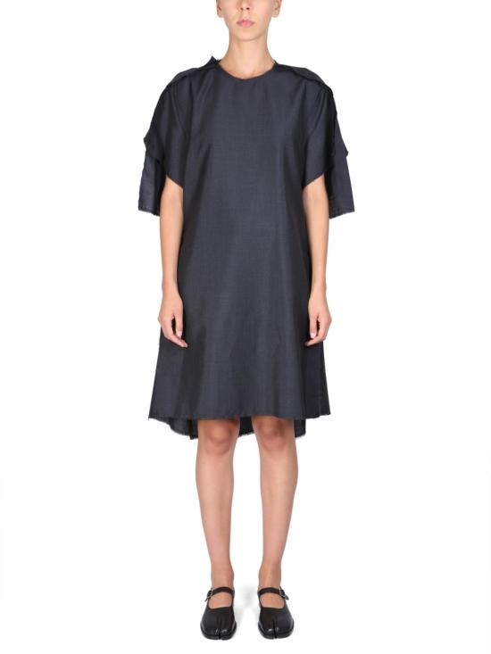  마르지엘라 원피스 메종  모헤어 울 드레스 차콜 - MAISON MARGIELA