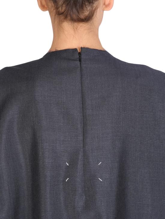  마르지엘라 원피스 메종  모헤어 울 드레스 차콜 - MAISON MARGIELA