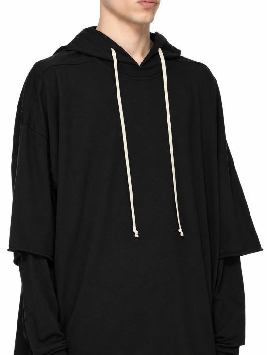 26FW 릭 오웬스 탑 DU02F6271RN 09 BLACK - RICK OWENS