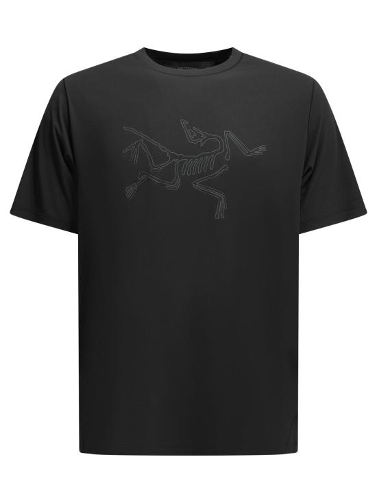 26FW 아크테릭스 탑 X000010293CORMAC LOGO SSBLACK