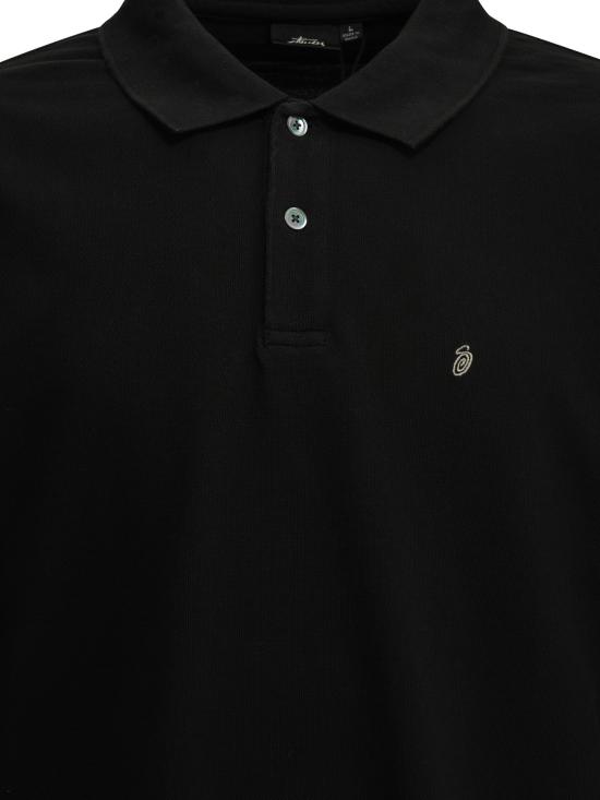 26FW 스투시 폴로 티셔츠 11404110001 BLACK - STUSSY