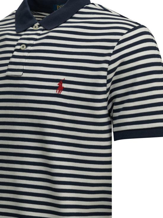 26FW 폴로 랄프로렌 폴로 티셔츠 710956682500NEWPORT NAVY Blue - POLO RALPH LAUREN
