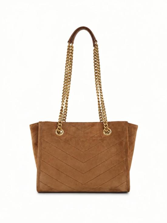 26FW 생로랑 토트백 8726801U807 2916 ORANGE CARAMEL COGN - SAINT LAURENT