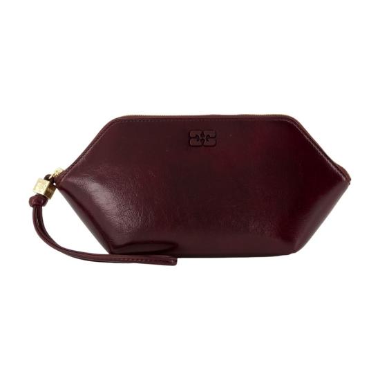 26FW 가니 클러치/파우치 B3010401 436 BURGUNDY