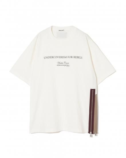 26FW 언더커버 반팔 티셔츠 UNDM262PRTS171OW OFF WHITE DOM